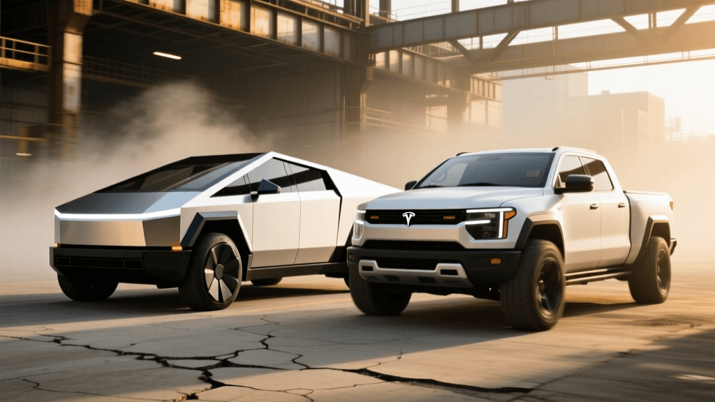 Tesla Cybertruck vs Rivian R1T: Beginner EV Truck Guide