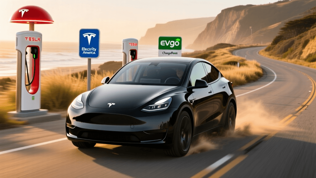 Beginner Guide: DC Fast Charging Network Speeds Compared