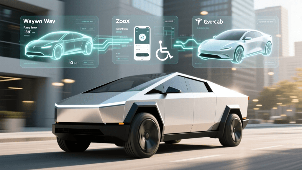 Waymo WAV vs Zoox vs Tesla: Robotaxi Accessibility Data