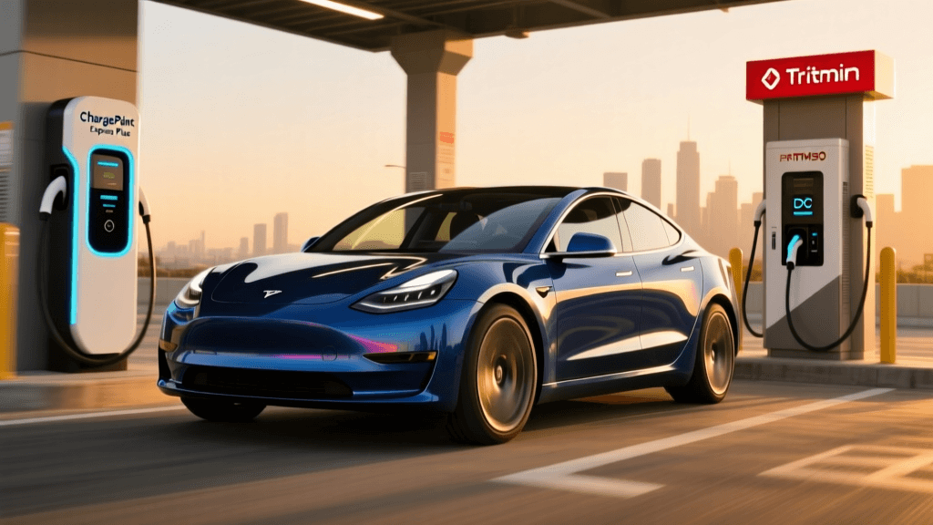 ChargePoint Express Plus vs Tritium RTM50: Market Growth Showdown