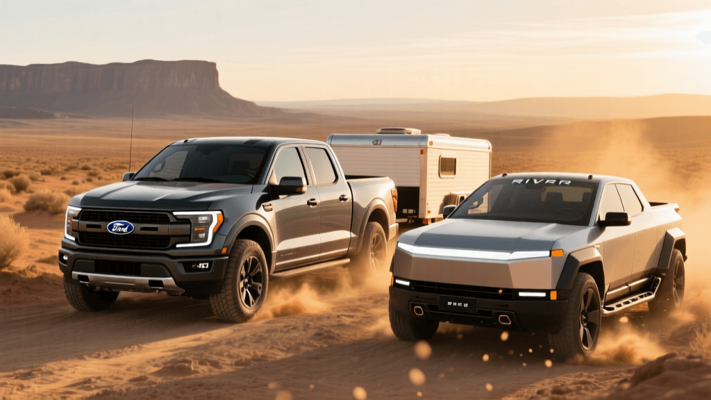 Rivian R1T vs Ford F-150 Lightning: EV Truck Myths Busted