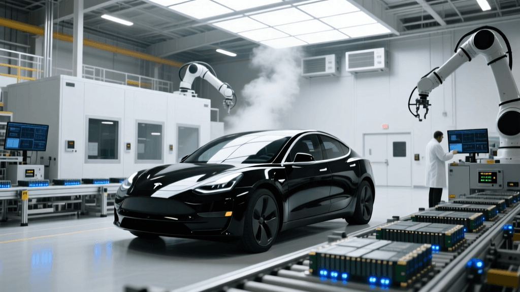 Troubleshooting Tesla Nevada LFP Battery Production