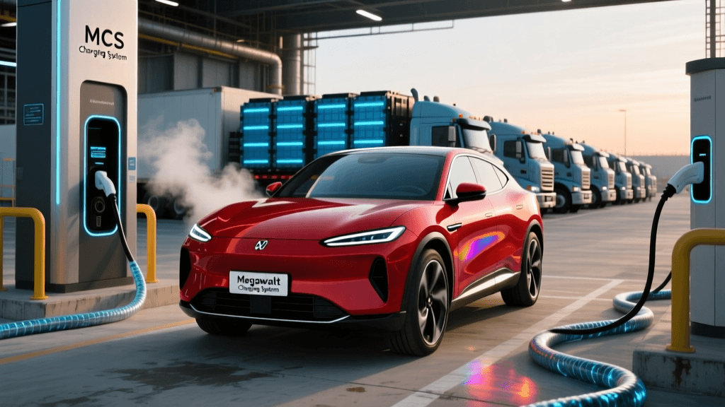 Megawatt Charging System Deep Dive: Heavy-Duty EV Trucks