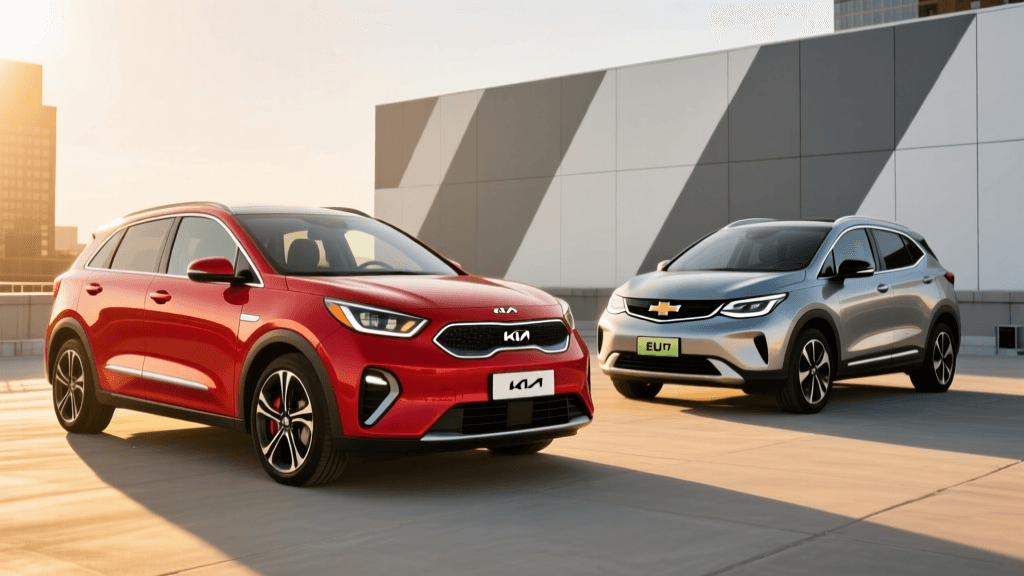 Kia Niro EV vs Chevy Bolt EUV: Budget EV Market Outlook