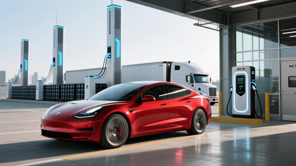 Megawatt Charging System Tech Deep Dive For EV Trucks
