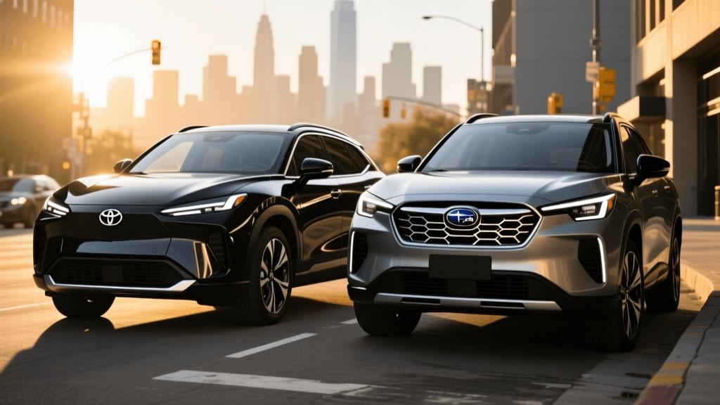 Toyota bZ4X vs Subaru Solterra: Twin EV SUV Showdown