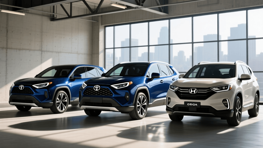 RAV4 vs CR-V vs Tucson Hybrid: Best Crossovers for MPG & Cargo