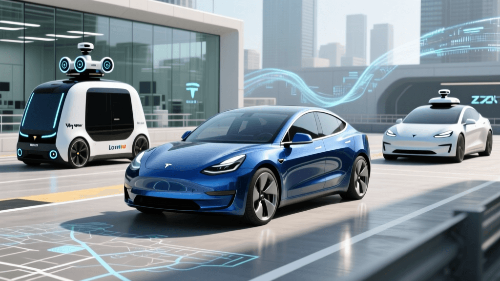 Waymo vs Zoox vs Tesla: The Robotaxi Sensor Showdown