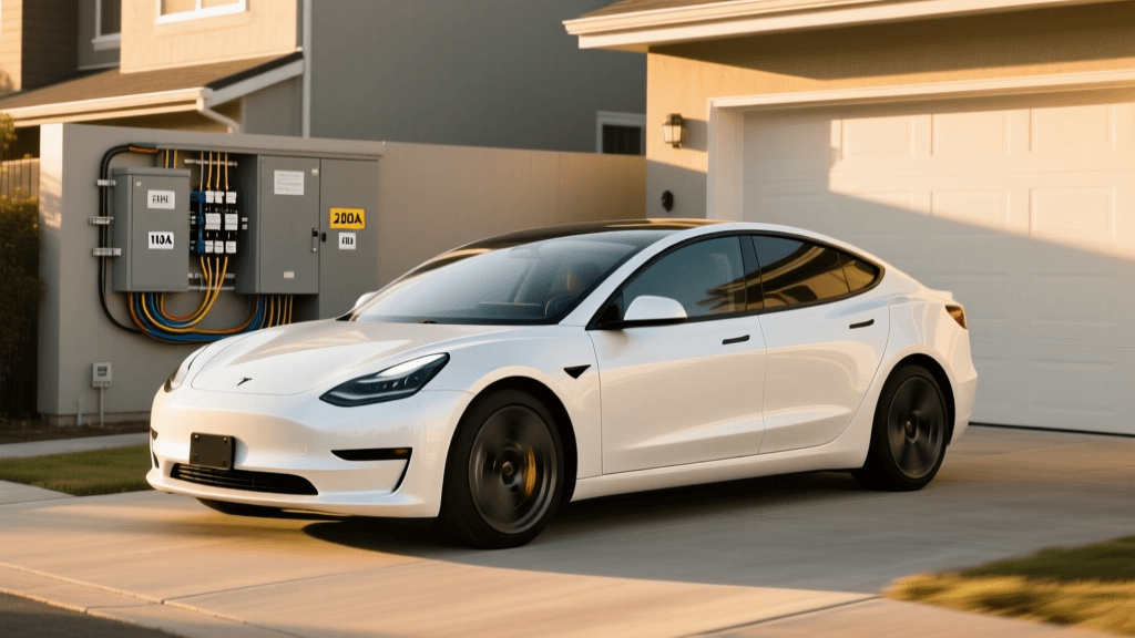 100A to 200A Electrical Panel Upgrade for EV Chargers