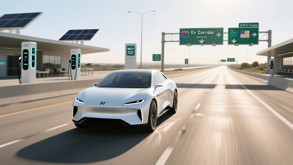 Future of Interstate Highway EV Charging Corridors