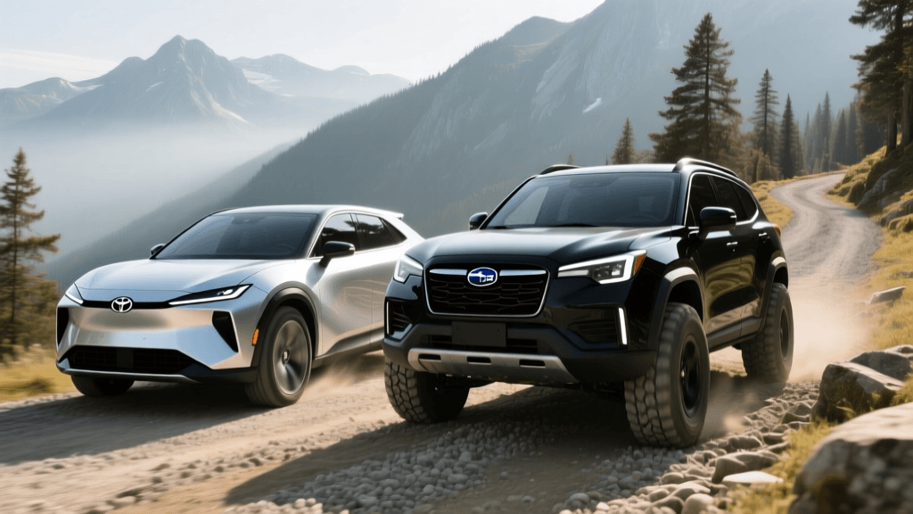 Toyota bZ4X vs Subaru Solterra: Twin EV SUV Showdown