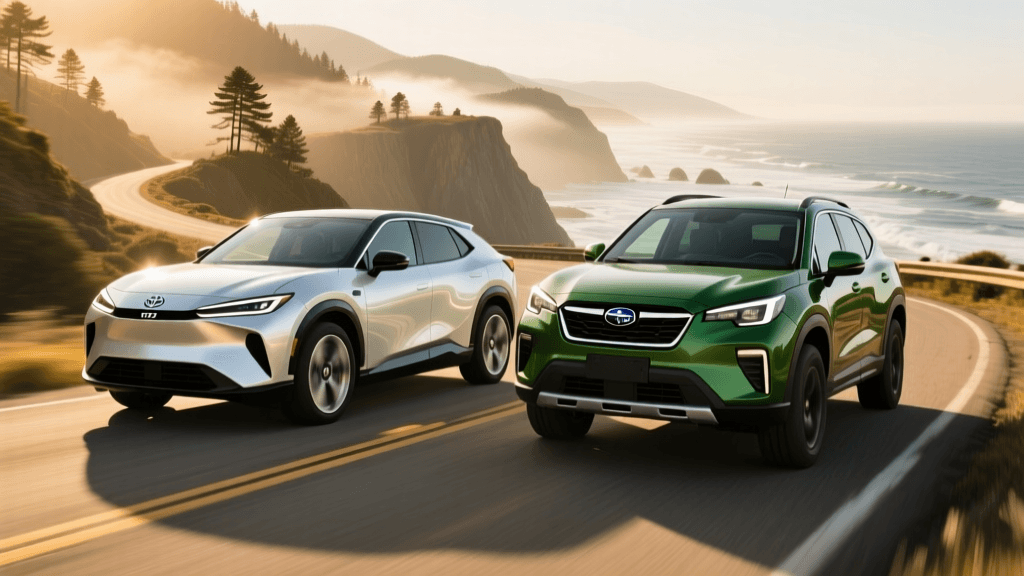 Toyota bZ4X vs Subaru Solterra: Twin EV Platform Showdown