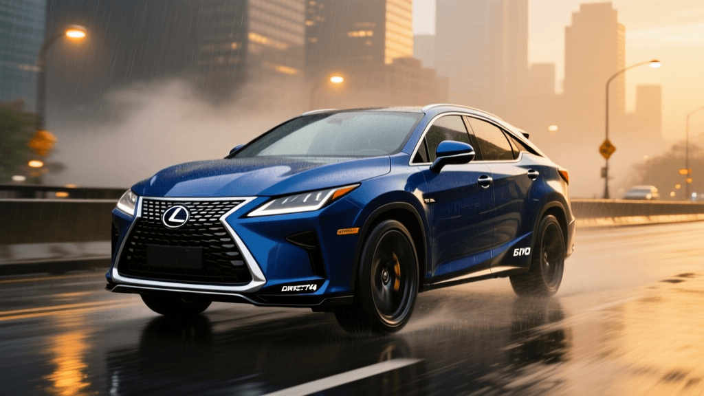 Lexus RX 500h F Sport Performance: Direct4 Hybrid Tech Review