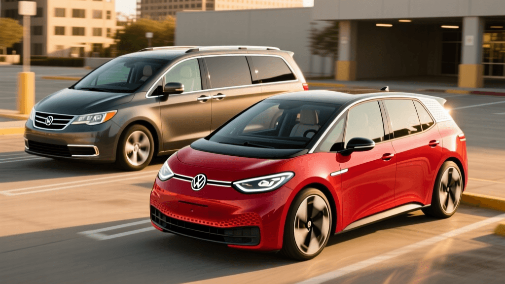 VW ID.Buzz vs Pacifica Hybrid: Busting Minivan Myths