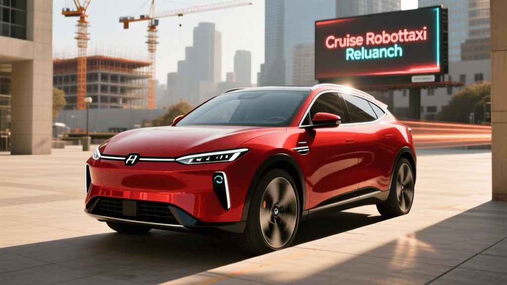 Cruise Robotaxi Relaunch: Tech Upgrades & 2026 Timeline