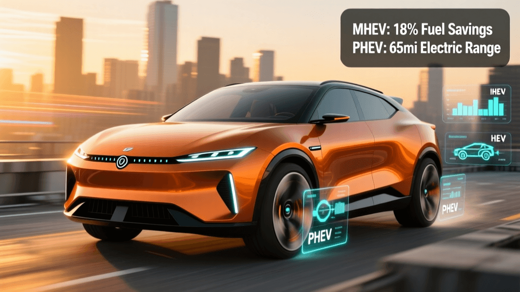 Hybrid Drivetrains Explained: MHEV vs HEV vs PHEV Data Guide
