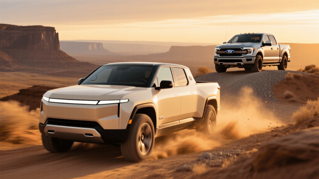 Rivian R1T vs Ford F-150 Lightning: EV Truck Myths Busted