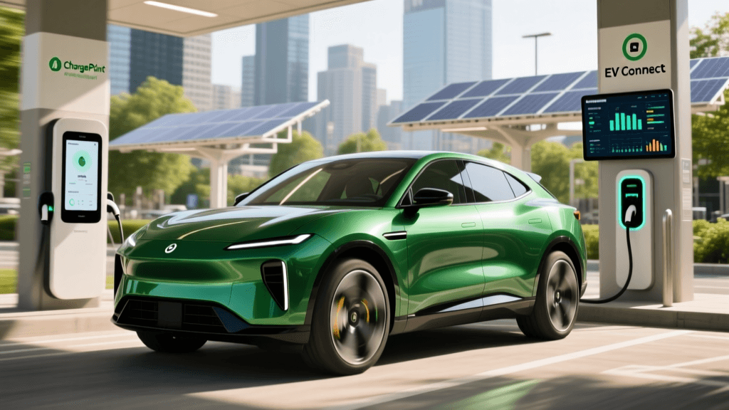 ChargePoint vs EV Connect: Winning the $100B EV Charging Market