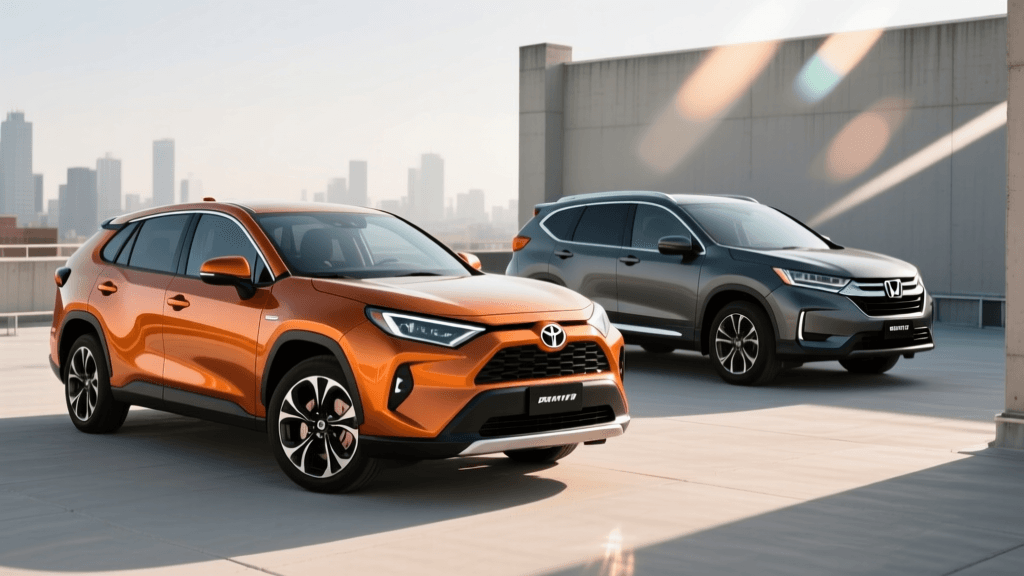 Toyota RAV4 vs Honda CR-V Hybrid Depreciation Showdown