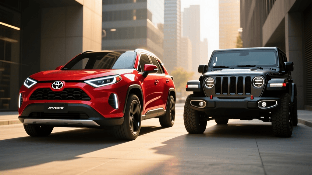 PHEV Resale Value Showdown: RAV4 Prime vs. Wrangler 4xe