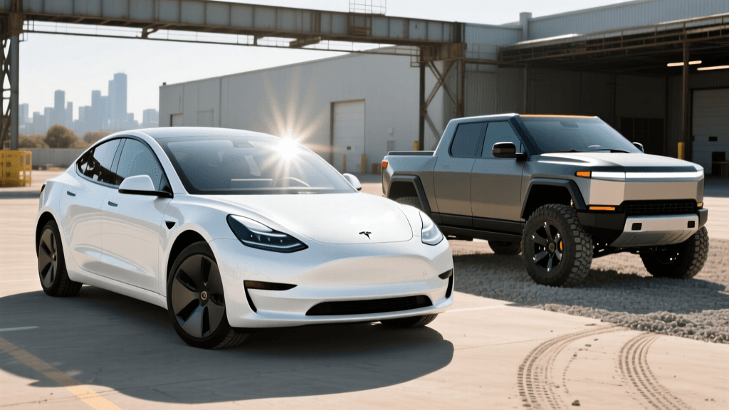Tesla Cybertruck vs Rivian R1T: The Beginner Guide