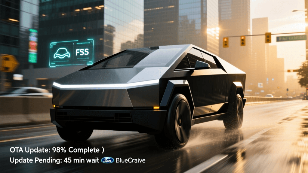 Tesla FSD vs Ford BlueCruise ADAS OTA Update Showdown