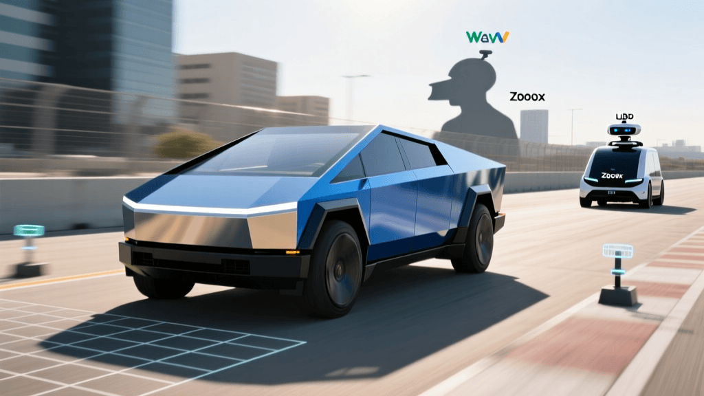 Waymo vs Zoox vs Tesla: Robotaxi Tech Approaches Compared