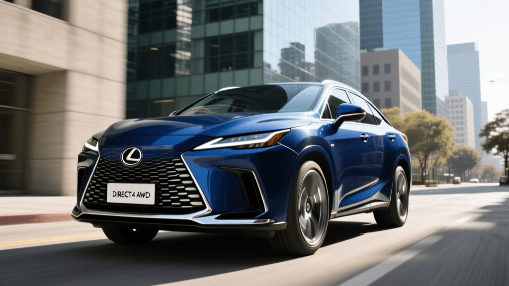 Lexus RX 500h Review: Turbo Hybrid Tech & DIRECT4 AWD