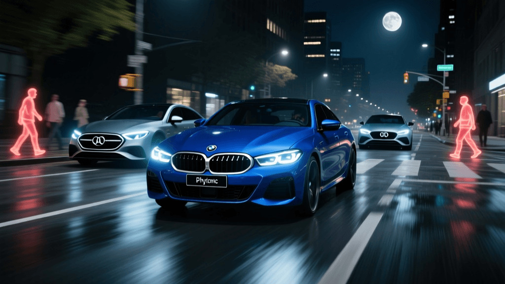 Night Vision Showdown: BMW vs Mercedes Pedestrian Detection